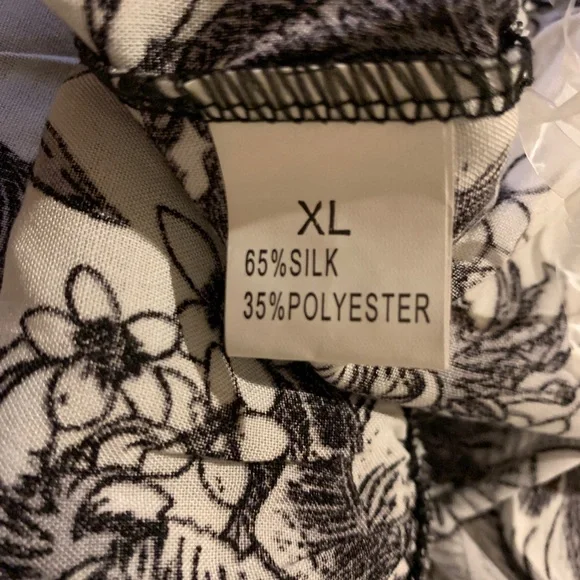 COPY - Sleeveless SILK Maxi Dress NWT sz XL  (2) TWO more IN STOCK - Picture 5 of 9